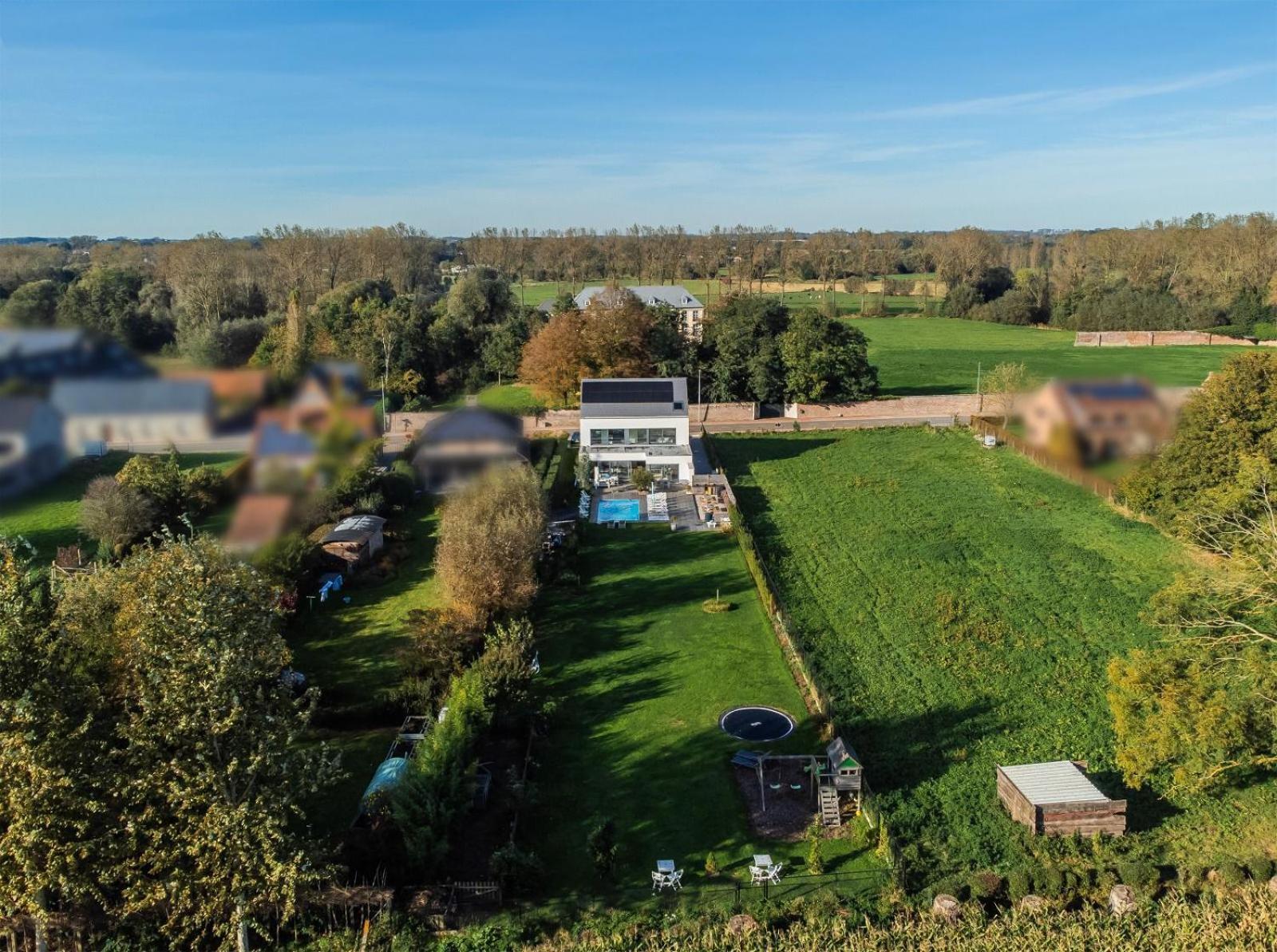 Villa Blue Garden B&B Vlaamse Ardennen Nabij Pairi Daiza Grammont Extérieur photo